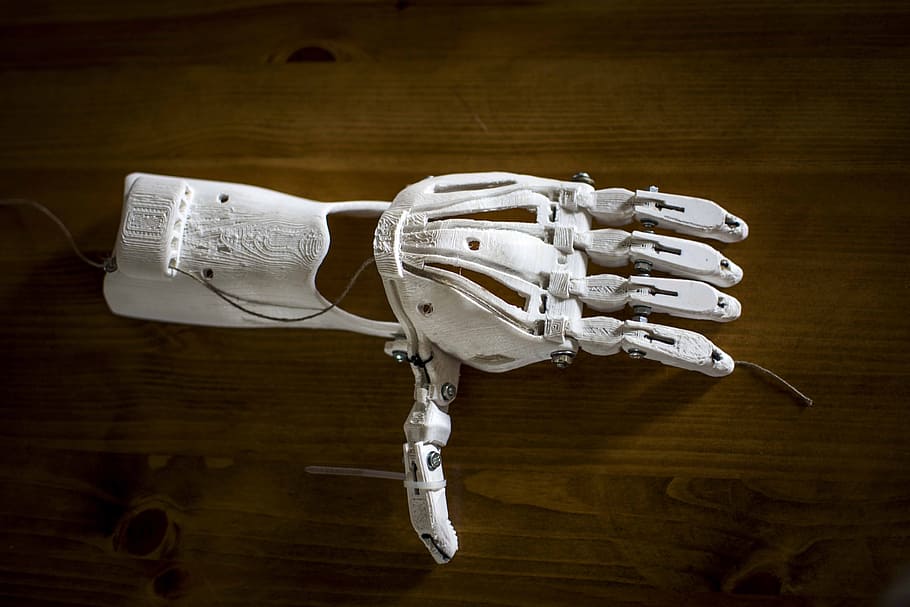 Protesis realizada en impresión 3D