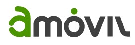 Logo y enlace a Amovil Amovil, Colaborando en la actualización de terminales móviles accesibles