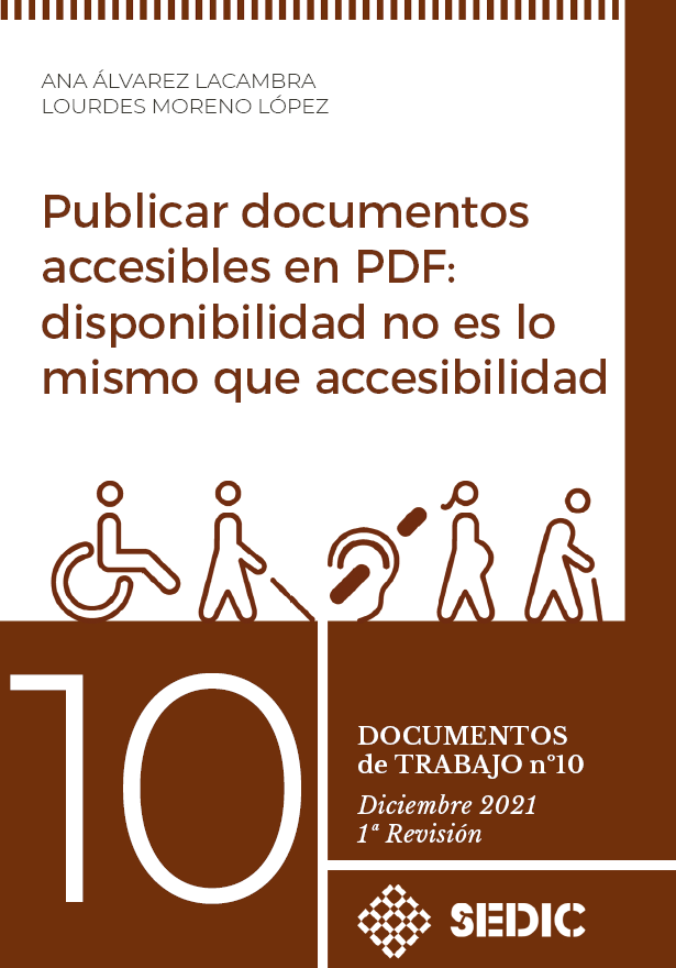 Publicar documentos accesibles en PDF: disponibilidad no es lo mismo que accesibilidad