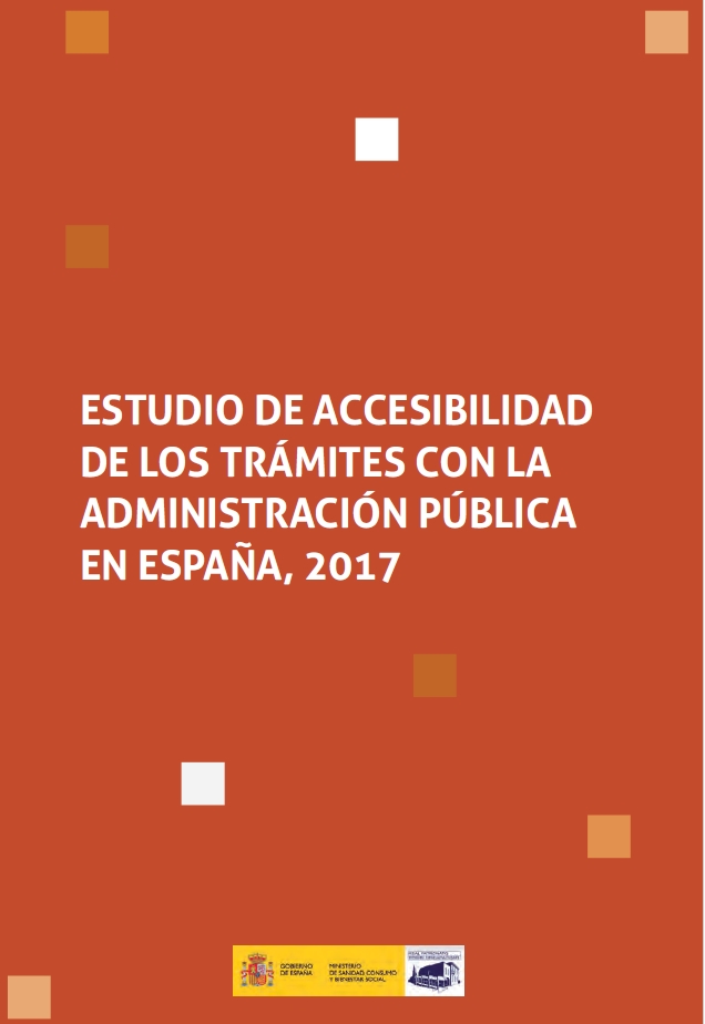 Estudio de accesibilidad de los trámites de la administración pública en España, 2017