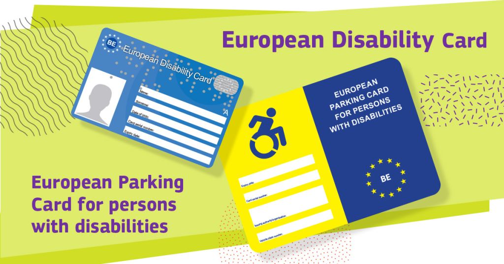 Información sobre la nueva Tarjeta europea de discapacidad y Tarjeta Europea de Estacionamiento para personas con discapacidad