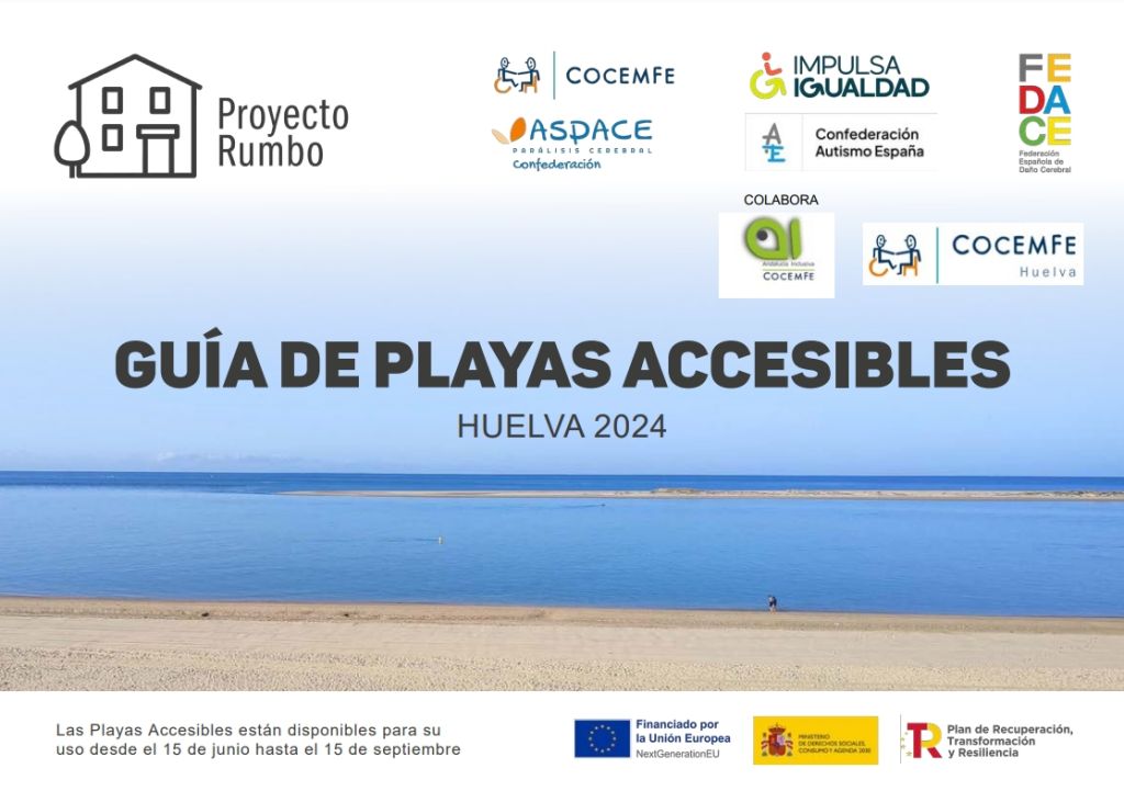 Guía de playas accesibles de Huelva 2024