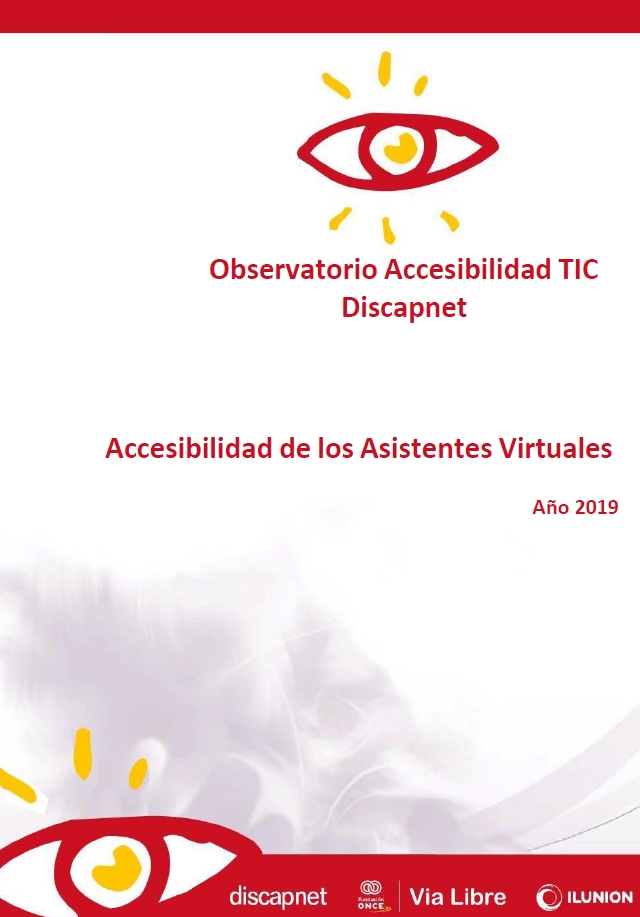 Informe sobre accesibilidad de los asistentes virtuales. Año 2019