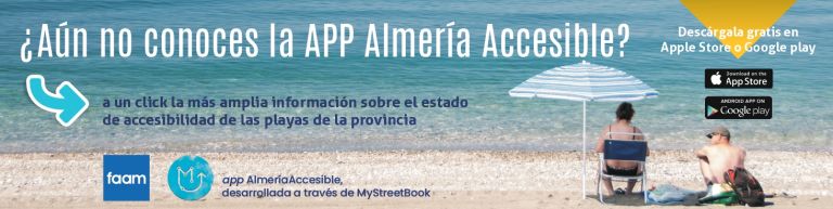 Publicidad APP ALMERÍA ACCESIBLE 2024