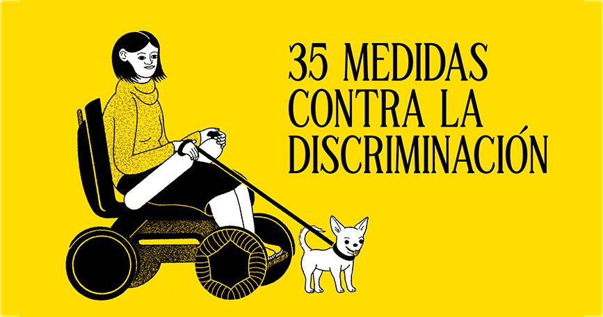 Campaña 35 medidas contra la discriminación de COCEMFE