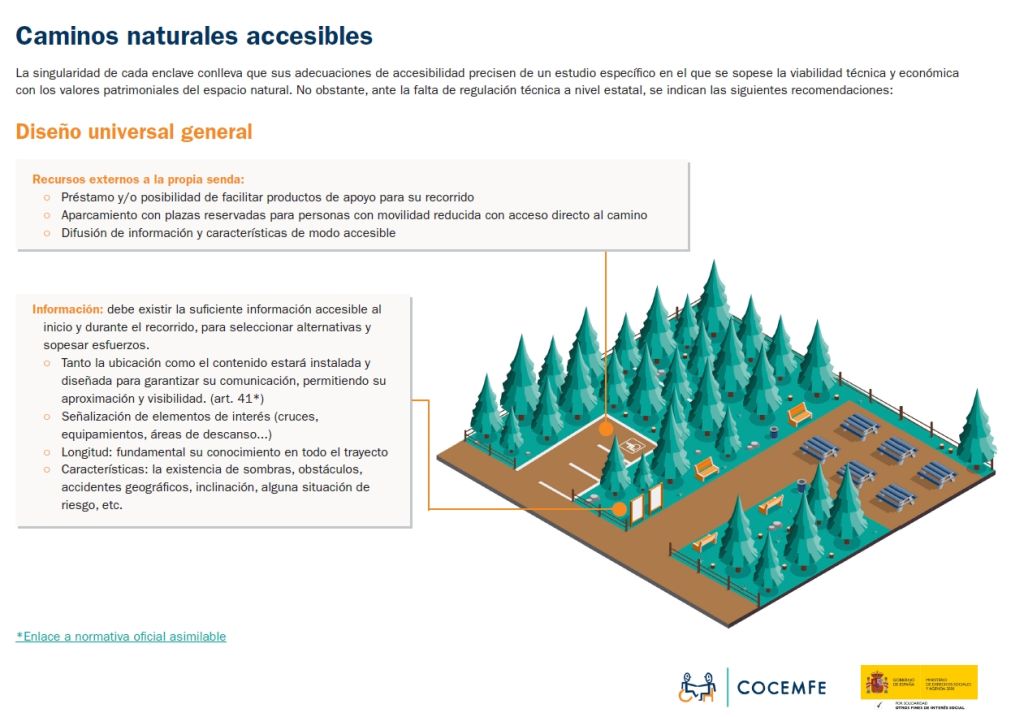 Caminos naturales accesibles