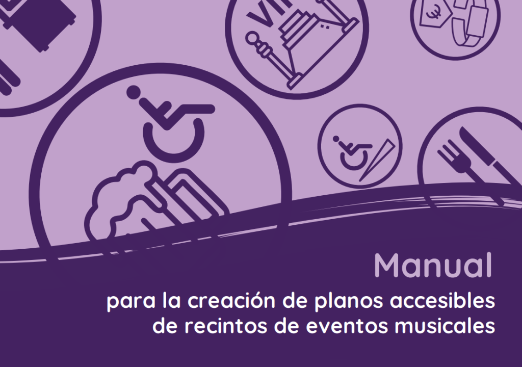 Manual para la creación de planos accesibles de recintos de eventos musicales