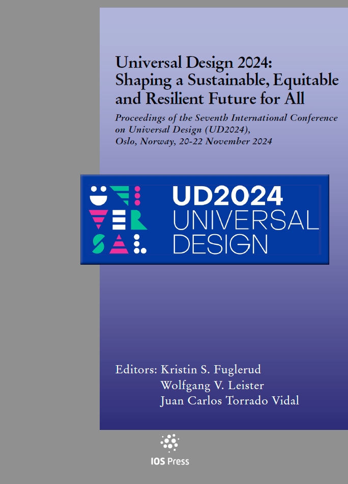 Universal Design 2024: Shaping a Sustainable, Equitable and Resilient Future for All