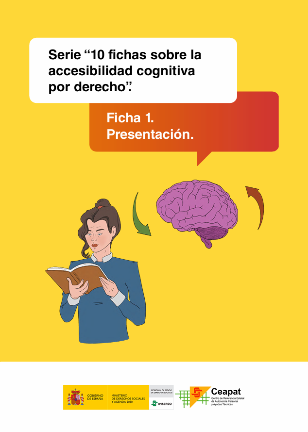 10 fichas sobre la accesibilidad cognitiva por derecho